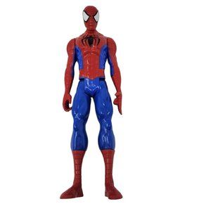 Spider-Man 11" Action Figure 2013 Hasbro Marvel Red Blue Spiderman Hero